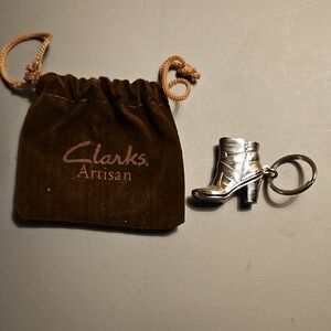 Clarks Artisan Metallic Boot Keychain